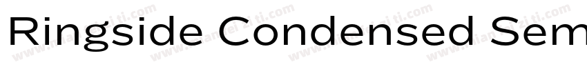 Ringside Condensed Semibold Regular字体转换